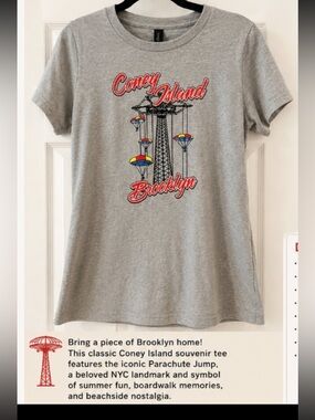 Coney Island, Brooklyn NY tee size large.